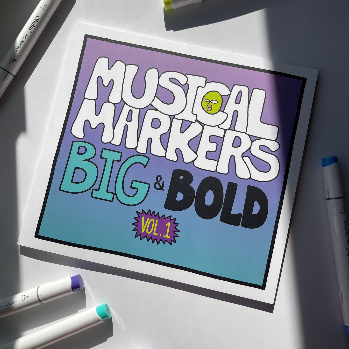 BIG & BOLD COLORING BOOK VOL.1