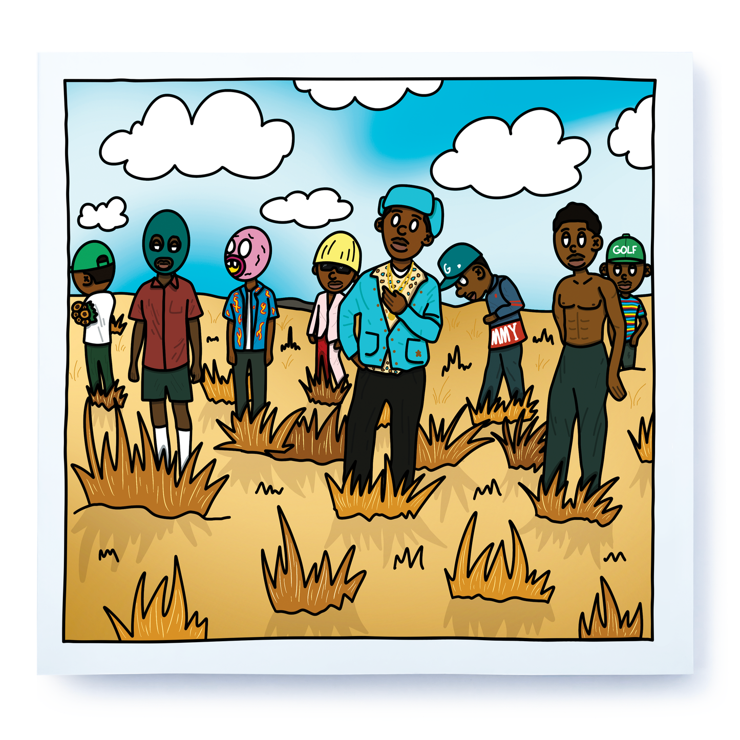 TYLER, THE CREATOR COLORING BOOK