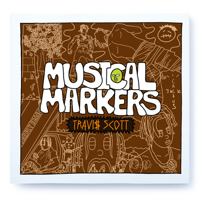 TRAVIS SCOTT COLORING BOOK